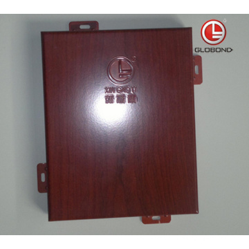 Globond Wooden Aluminum Sheet for Cladding (GL-021)